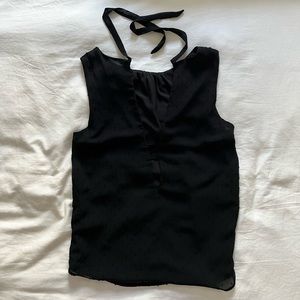 Black H&M Sleeveless Blouse